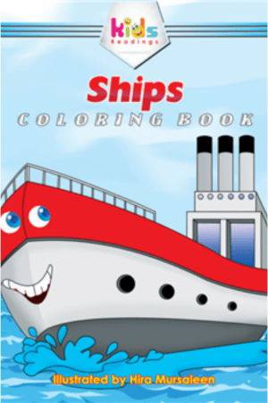 Ships: Colouring Book By Hira Mursaleen