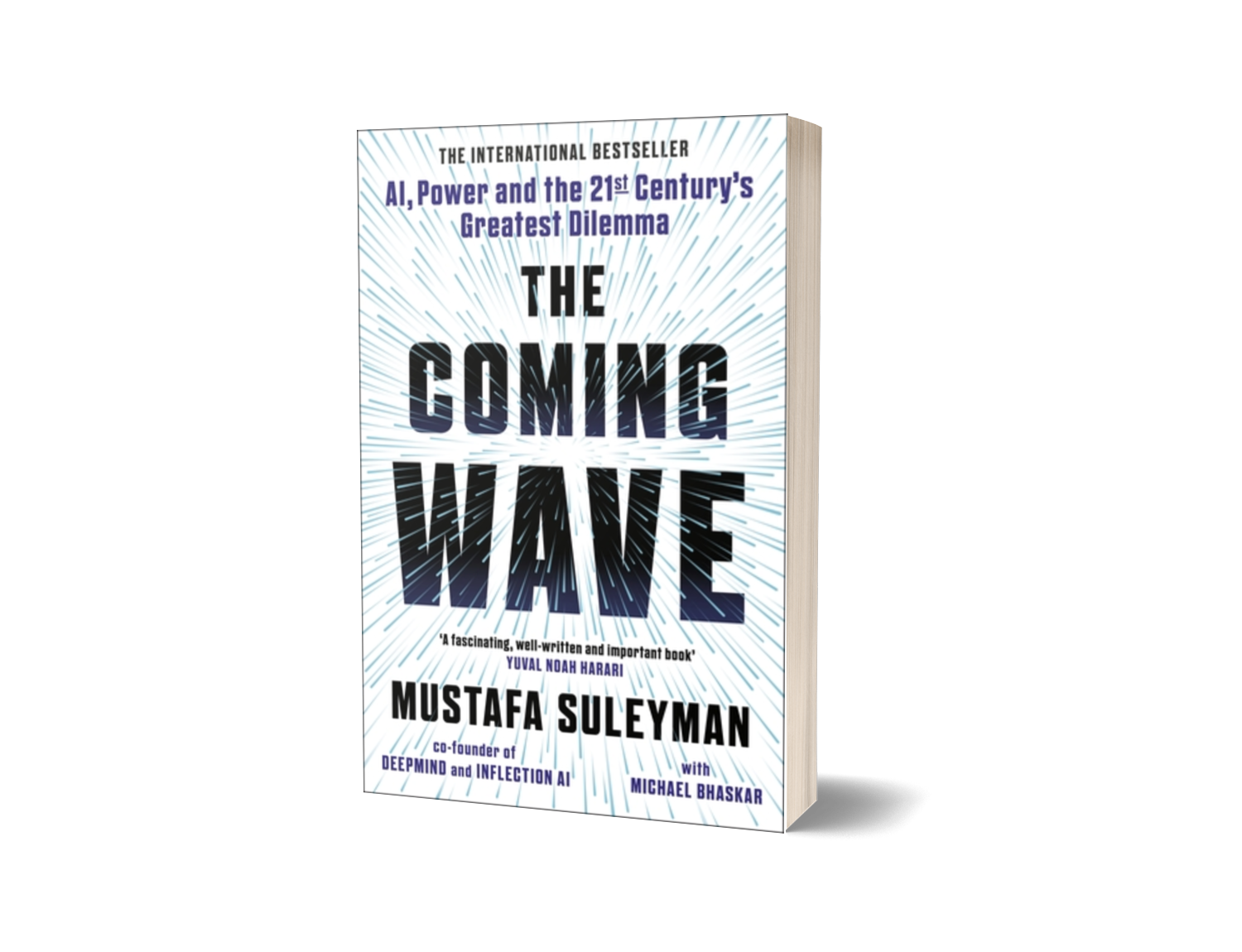The Coming Wave By Mustafa Suleyman - Hardcover Edition - Free Shipping